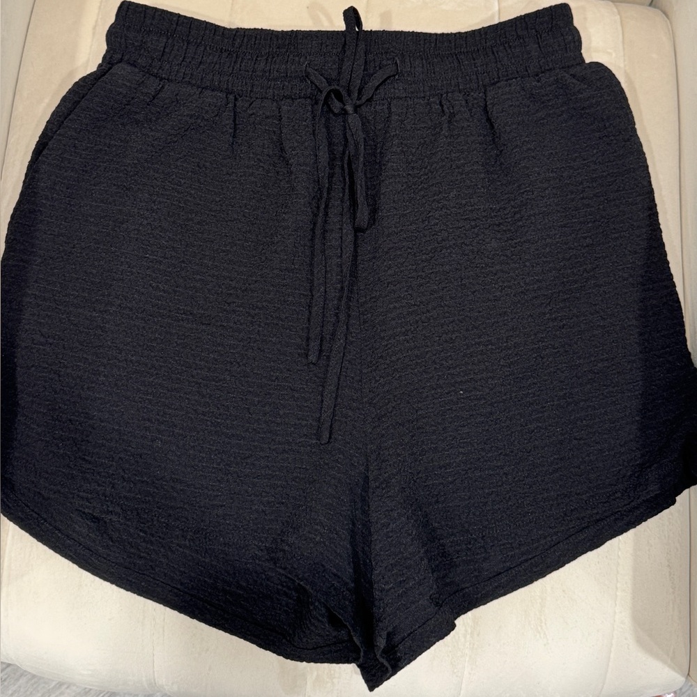 BP Women's Black Drawstring Shorts